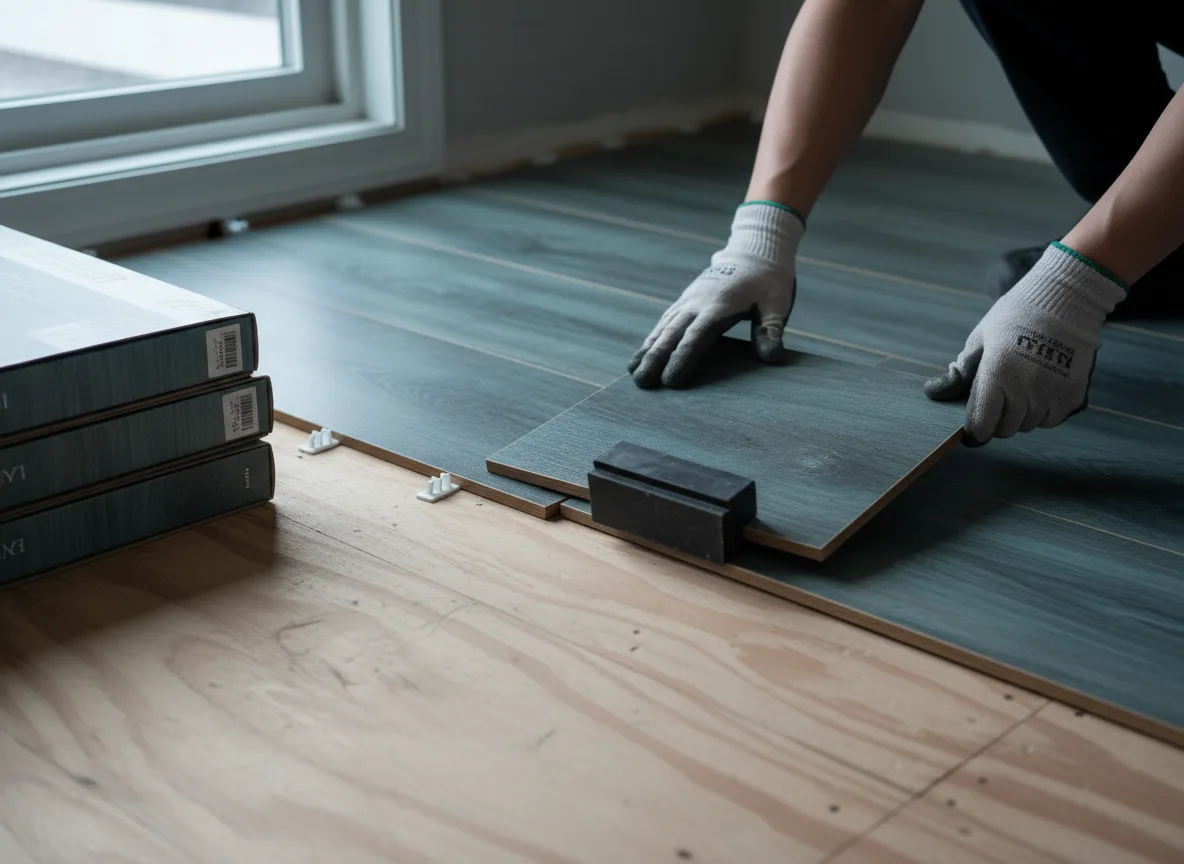 Luxury Vinyl Plank Installation company in Saint Onge, SD